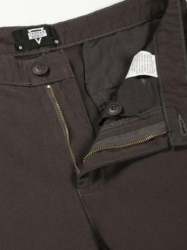 Thomas Scott Men's 100% Cotton Slim Fit Casual Chino Trouser (Grey, 34) 5