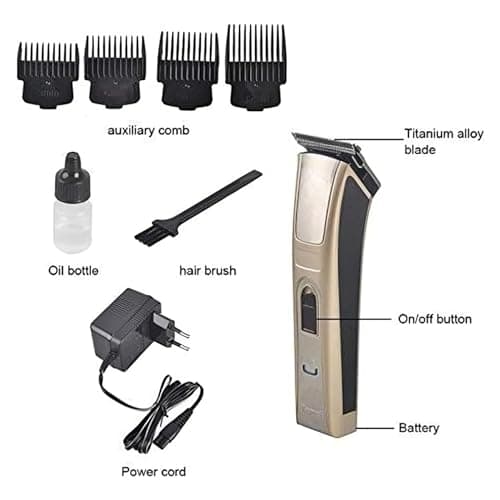 Veentus Trimmer for Men All in One | Rechargeable Trimmer men beard for Hair Cutting | Grooming Kit for Beard, Moustache & Hair | Cord & Cordless Use, Stainless Steel Blades, Adjustable Length 3