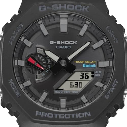 Casio G-Shock GA-B2100-1ADR Black Analog-Digital Dial Black Resin Strap Men's Watch Tough Solar Bluetooth G1241 5