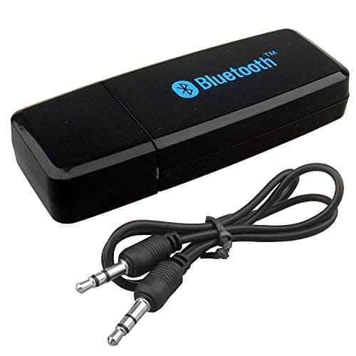 BigPlayer Bluetooth Stereo Adapter Audio Receiver 3.5Mm Music Wireless HiFi Dongle Transmitter USB MP3 Speaker Car- Black 4