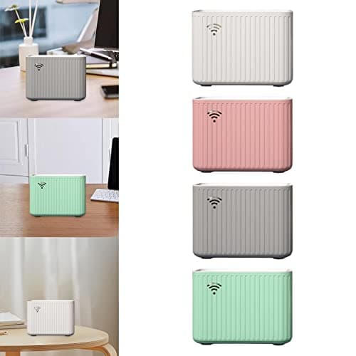 BNF® Router Storage Case Wire Hiding Cable Management Box Decoration for Bedroom White | Computer Cables & Connectors |Cable Ties & Organizers|1 Piec Router Stora Box 5