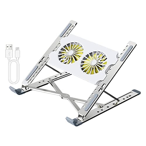 FABLOFT Foldable Laptop Cooling Pad Stand Portable Adjustable for Table with Type C Cable|Computers/Tablets & Networking | Laptop & Desktop Accessories | Laptop Cooling Pads 4