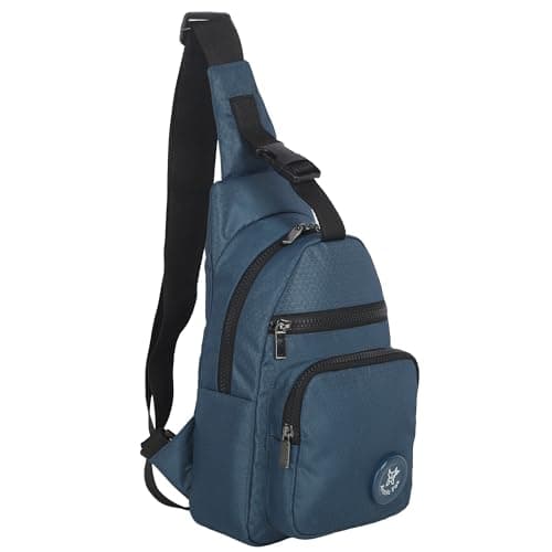 Arctic Fox Crossbody25 Dark Denim Cross body Bag with Adjustable Strap for Men & Women 4