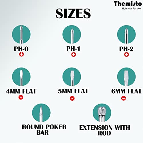 THEMISTO TH-T08 8 IN 1 COMBINATION SCREWDRIVER SET 3