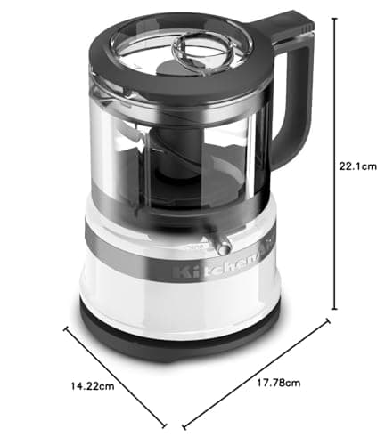 KitchenAid KFC3516WH 3.5 Cup Food Chopper, White 5