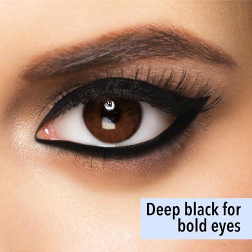 Blue Heaven 24HR Stay Kajal | Jet Black for Women | Smudge Proof Long Lasting | Eye Makeup Kajal Pencil | 0.30g 5