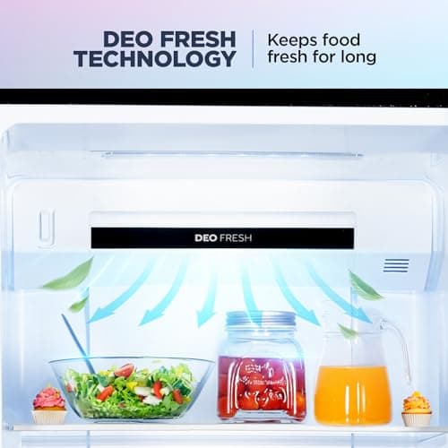 Haier 598L 3Star Vogue 3-Door Side by Side Frost Free Refrigerator|Expert Inverter Technology|Digital Display Panel|Triple Twist Ice Maker|Deo Fresh Technology (HRT-683GOG, Grey Onyx Glass) 4