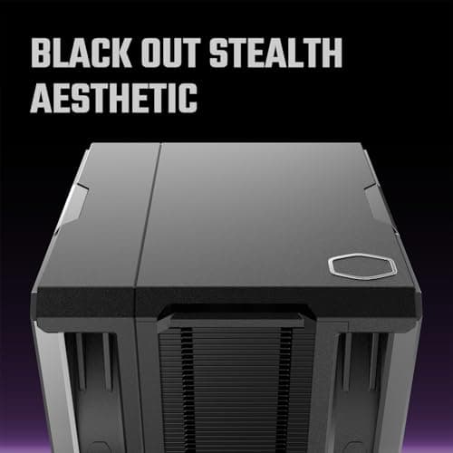 Cooler Master Hyper 612 APEX CPU Air Cooler, Dual Mobius 120 PWM Fan, Superconductive Composite 6 Copper Heat Pipes, 159mm Tall, Sleek Top Cover, AMD Ryzen AM5|AM4, Intel LGA 1851|1700 Brackets 3