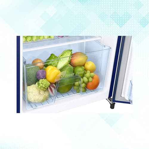 Samsung 183 L, 4 Star, Digital Inverter, Direct-Cool Single Door Refrigerator (RR20C1724CU/HL, Camellia Blue) 6