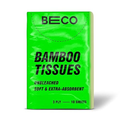 Beco Bamboo Hanky Tissues, 100 Pulls Pack of 10, 100% Natural and Ecofriendly 2