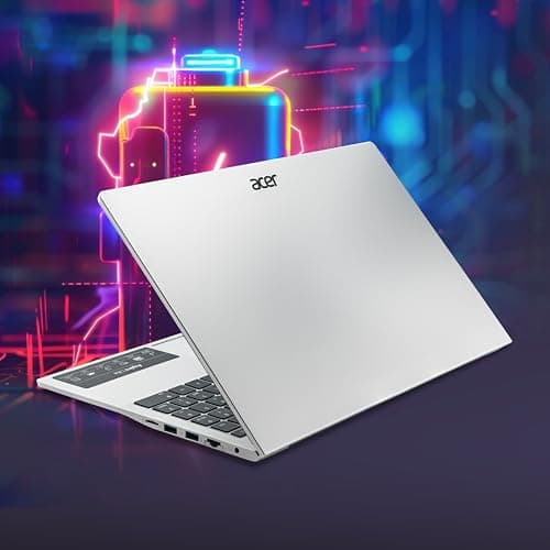 acer Aspire Lite 12th Gen Intel Core i5-12450H, Office 2024 + M365 Basic, 16GB RAM/512GB SSD, 39.62cm(15.6") FHD IPS Display Win11H, Pure Silver, 1.7KG,AL15-52H, Backlit KB, Thin & Light Laptop 3