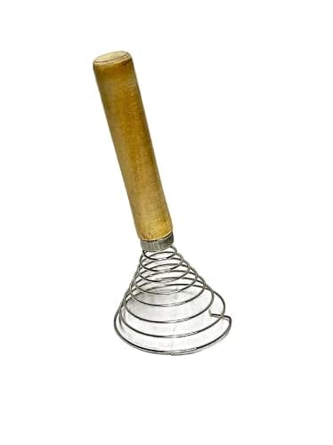 Dynore Stainless Steel Wire Whisk | Coil | Spiral Whisk | Egg Frother | Egg Beater- Kitchen Utensils for Blending, Whisking, Beating & Stirring, 17 cm 2