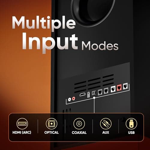 Mivi Nex 650 Soundbar [New Launch], 650 Watts, 5.1 Channel System with Sound bar, Satellite Speakers and Subwoofer, Nex Surround Feel Technology, Multiple Input Modes, Made in India 6