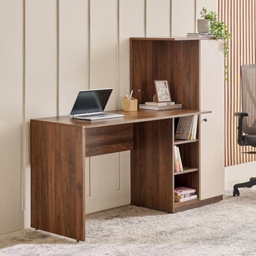 Spyder Craft Irish Engineering Wood Modern Office Desk Study Table Computer Table for Office Work from Home Kids Study Room Workstation with Storage 3