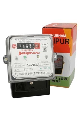 Power India Meters Sub Meter - Power India Meters SF-EC1 Single Phase Electronic Watt-Hour Meter