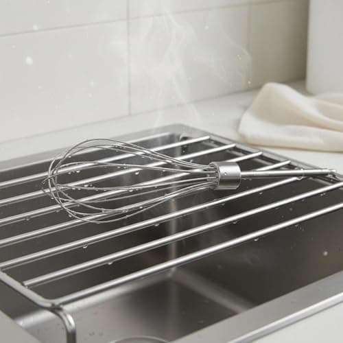 SNAPPSY 2 Pieces Widely Compatible Hand Mixer Beater Stainless Steel Whisk Attachment Long-Lasting Hand Mixer Whisk, Dough Hook 304 Ss 5