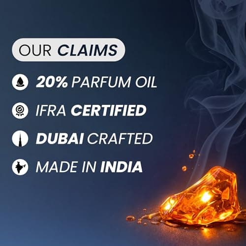 KENAZ Gentleman Perfume 100ml Parfum, Dubai viral perfume | Green, Citrus & Woody Notes | Perfume for Men | 20% Fragrance Oil | Long Lasting Perfume for Men | Luxury Mens Fragrance | IFRA-Certified 3