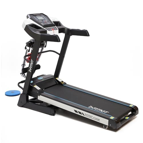 Fitkit by Cult FT200M BLDC 6.5HP Peak Treadmill (Max Weight: 150Kg, Auto Incline, Max Speed 16km/hr with Massager) for Home Gym Fitness with 1 Year Warranty