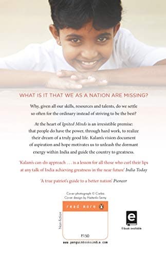 Ignited Minds: Unleashing the power within India - OVER 1 MILLION COPIES SOLD - An inspiring & visionary book for today's youth by Dr. A.P.J. Abdul Kalam | English Non-fiction, Penguin Books 2