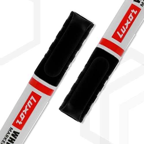 Luxor Whiteboard Marker Pen, Black - Pack of 10 - Perfect for Clear, Smooth Writing on Whiteboards 2