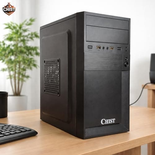 CHIST Desktop Computer PC, Core i5 2nd Gen, 16GB RAM, 512GB SSD + 500GB HDD, Windows 10, MS Office 3