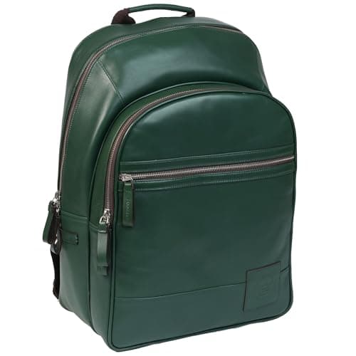 Tanners Pride Classic Black Backpack for Men | Premium Travel Backpack with Spacious Storage & Front Zipper Pocket | Office, Business & Everyday Carry Bag