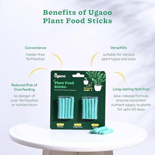 UGAOO Plant Food Fertilizer Sticks For All Home Garden Indoor & Outdoor Plants - Pack Of 40 4