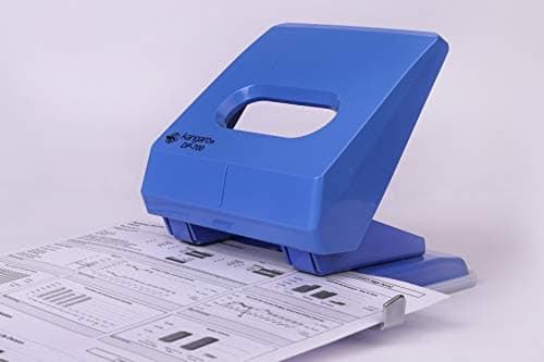 Kangaro Desk Essentials DP-700 2 Hole Heavy Duty Metal Paper Punch | Removable Chip Tray | 36 Sheets Capacity | Office Essentials | Pack of 1 | Color May Vary