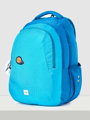 Wiki Stylish Unisex Backpack 5 Durable & Lightweight backpack for Men & Women | Backpack for Office, Gym, Travel (46.5 Litre, Blue) 2