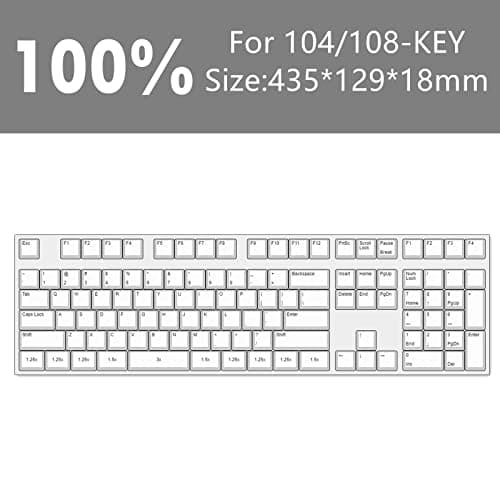 BNF® Mechanical Keyboards Dust Cover Clear Film Acrylic Keypads Cover for Desktop| Tablet & eBook Reader Accs |Cases, Covers, Keyboard Folios|1 Keyboards Dust Cover 4