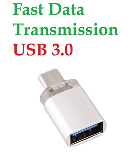 RODMED USB Type C Male 3.0 to Female OTG Adapter with Light Indicator Compatible with All Type C Enabled Devices (with Light Indicator) Multicolor 2