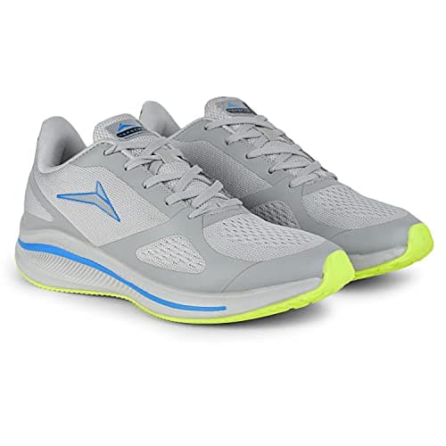 JQR Global Plus Men's Sports Running Shoes Mesh Upper Lace up Design Soft Cushioned Memory Foam Insole Extra Grip Anti Skid Comfortable Lightweight Durable for Gym, Workout, Walking & Everyday (8)