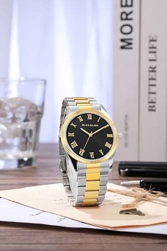 Giordano Classic Formal Analog Watch for Men with Stainless Steel Strap and Roman Numeric Indices -GZ-50112 3