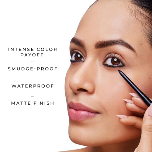 LoveChild Masaba Kajal Pencil Coal Black Matte - Smudge-proof & Waterproof, Long-lasting Deeply Pigmented Intense Black Kajal for Women, Makeup Essential (0.35g) 4
