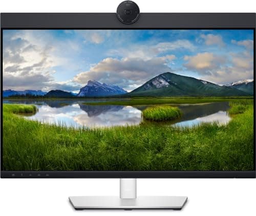 Dell 23.8" (60.45 cm) Video Conferencing Monitor-P2424HEB, HDMI, DisplayPort 1.2, 2X USB 3.2 Gen1 Type-C, DisplayPort-Out, USB 3.2 Gen1 Type-B, 3X USB 3.2 Gen1 Type-A, Headphone Jack (3.5 mm), RJ45