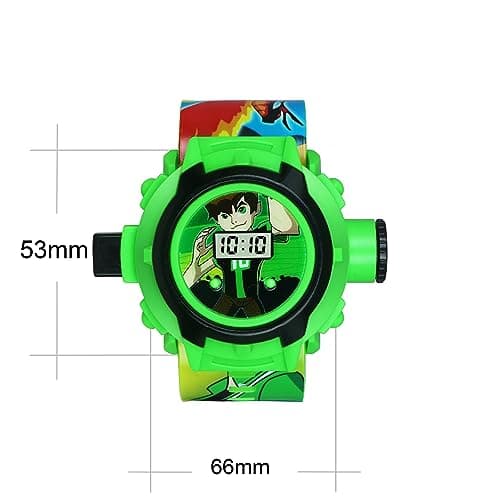 Matrix Kids Edition Digital Watch with 24 Character Image Projection (Boys & Girls) (Green) 3