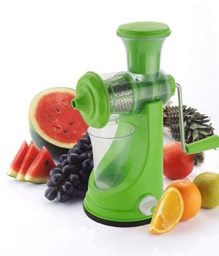 Juicer For Home Tekcool Portable Juicer Machine Juicer Hand for Vegetables with Steel Handle Vacuum Locking System, Shake, Fruit Machine for All Fruits (Multi1) 5