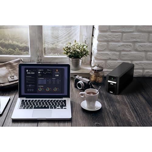 APC Back-UPS BX600I-IN 600VA, Tower, 230V, 3 India 3-pin 6A Outlets, AVR, W/O Auto Shutdown Software UPS System, an Ideal Power Backup & Protection for Home Office, Desktop PC & Home Electronics 5