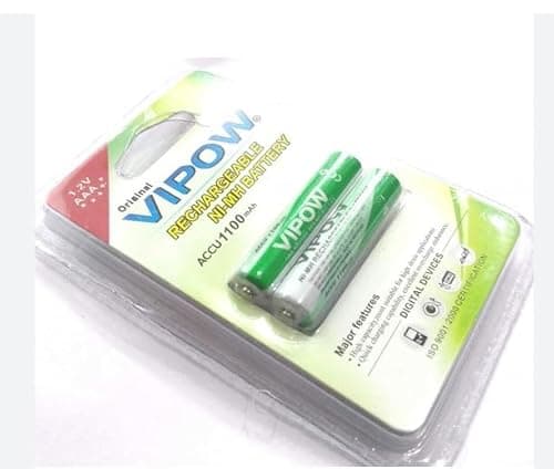 Rechargeable Ni-MH AAA 1100mAh Battery (Pack of 2) | 1.2V Long-Lasting Rechargeable Cell | Compatible with Panasonic Cordless Phones, Toys & Electronic Devices 5