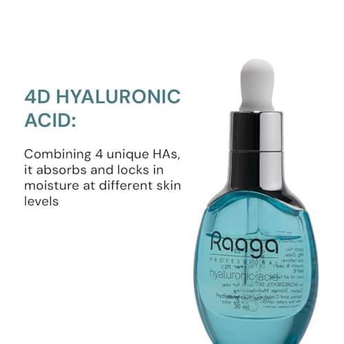 Raaga Professional Face Serum with Hyaluronic Acid Formula for Bright, Glowing Skin | Paraben-Free, Silicone-Free, Sulphate-Free | Ideal for All Skin Types (30ml) 2