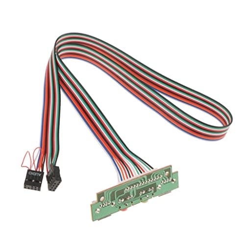 Club Bollywood®PC Computer Case Front Panel USB Audio Port Mic Earphone Cable 7.3CM|Computers/Tablets & Networking | Computer Components & Parts |1x USB Audio Port Mic Earphone Cable 4