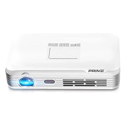 Prime 3D Ultra Edge X7 Pro DLP Auto Focus 4K Projector | Active 3D | 18500 Lumens | 300000:1 Contrast | 400" Display | WiFi, Bluetooth, HDMI, USB | Home Theater & Office Use