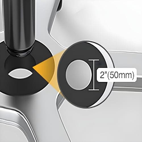 Mrc Office Chair Spare Parts Heavy Duty Gas Lift Hydraulic Pneumatic Shock Cylinder 120mm Universal Size Easily Replacement Fits Most of Executive Chairs (Black) 5