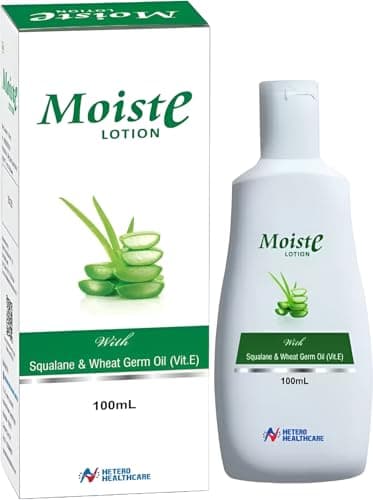 Moiste Lotion with Squalane & Wheat Germ Oil (Vitamin E) (100 ml)