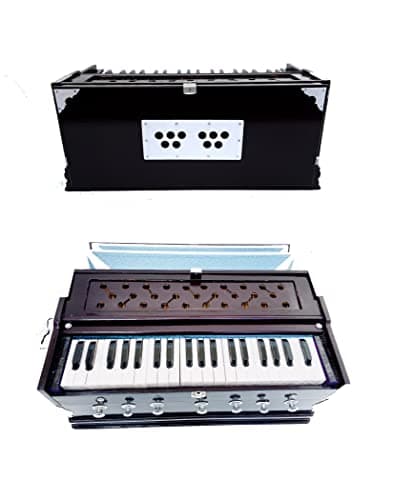 KHALSA MUSICAL 7 Stopper good sound Harmonium-39 Keys| colour-Mahangony