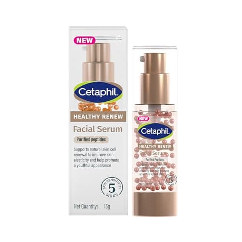 Cetaphil Healthy Renew Anti-Ageing Facial Serum 15 g – Peptide Powered Serum for Sensitive Skin, Helps Smooth Fine Lines & Hydrate
