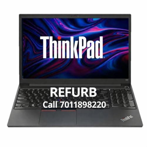 Certified ThinkPad E15 Professional Laptop (Core i5 10th Gen | Upto 32 GB RAM | Upto 2TB SSD | 15.6" FHD Display | Win 11 | Numeric Keypad) (128.0, GB, 16.0, GB)