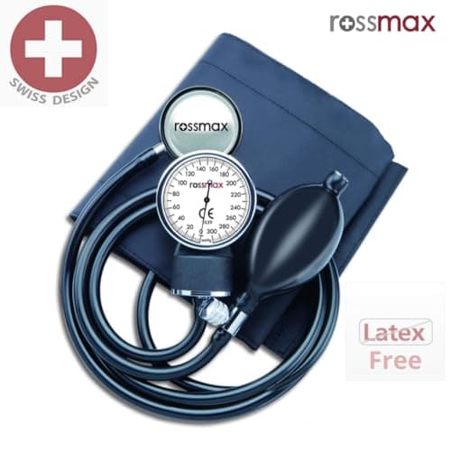 Rossmax GB102 Aneroid Blood Pressure Monitor (Black), With Stethoscope 2