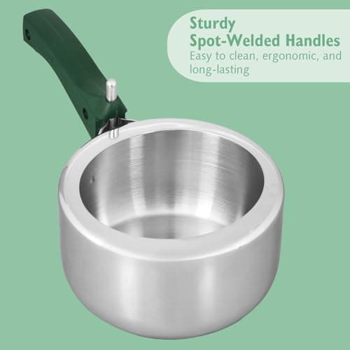 Hawkins Quik 1.5 Litre Stainless Steel Pressure Cooker | Straight Body | Induction & Gas Compatible | Ideal for 1–2 persons | ISI Certified | Guaranteed for 5 year | Silver (QSP15) 4