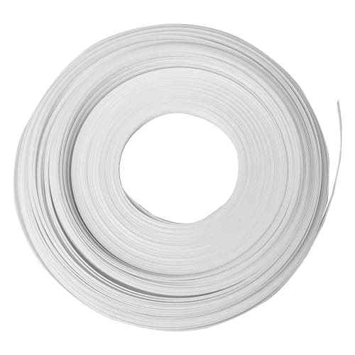 PINACO White Coreset Wire/Rigilene/Boning wire for Sewing Wedding Dress Gowns,(6MM) (5 Meter)